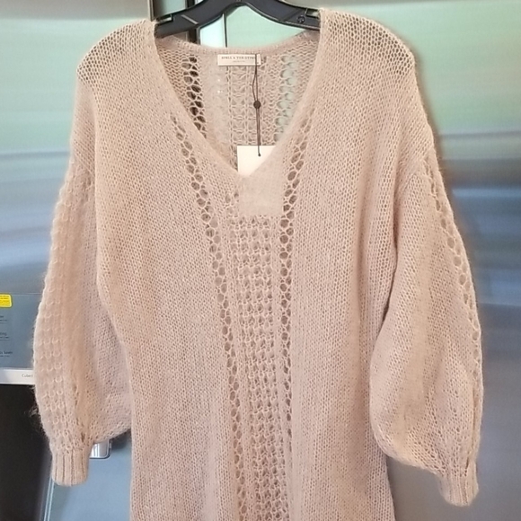 💕SPELL & THE GYPSY💕 Knit Midi Sweater Dress  S/M - Picture 13 of 16